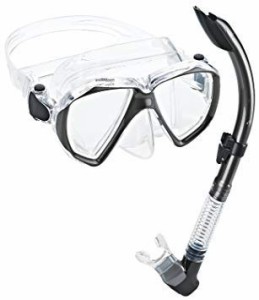 シュノーケリング マリンスポーツ Phantom Aquatics Velocity Scuba Snorkeling Mask Snorkel Set