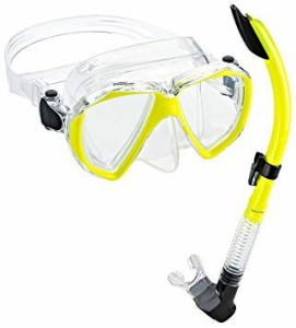 シュノーケリング マリンスポーツ Phantom Aquatics Velocity Scuba Snorkeling Mask Snorkel Set