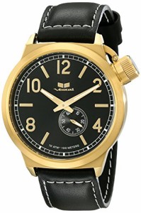 腕時計 ベスタル ヴェスタル Vestal Unisex CTN3L13 Canteen Leather Analog Display Analog Quartz Blac