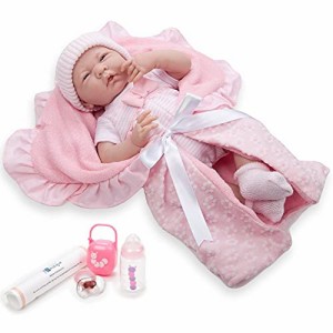 ジェーシートイズ 赤ちゃん おままごと JC Toys 18780 La Newborn Soft Body Boutique Baby Doll, 1