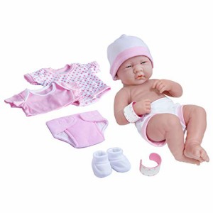 ジェーシートイズ 赤ちゃん おままごと 8 piece Layette Baby Doll Gift Set | JC Toys - La Newbor