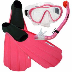 シュノーケリング マリンスポーツ PROMATE Junior Snorkeling Scuba Diving Purge Mask Dry Snorkel F