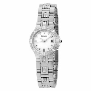 腕時計 ブローバ レディース Bulova Women's 96R04 Diamond Accented Watch