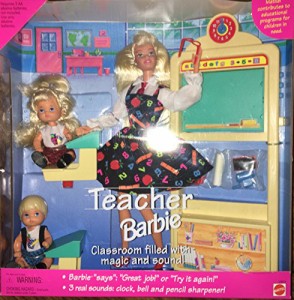 バービー バービー人形 日本未発売 1995 Barbie Teacher & Students Gift Set (All blonde hair versi