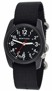 腕時計 ベルトゥッチ メンズ Bertucci DX3 Field Watch 11015 - Black Dial / Black Case / Black Band