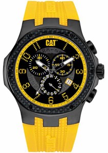 腕時計 キャタピラー メンズ CAT WATCHES Men's A516327117 Carbon Chrono Analog Display Quartz Yellow