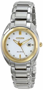 腕時計 シチズン 逆輸入 Citizen Women's Eco-Drive Diamond Accent Watch with Date, EM0314-51A