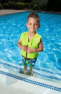 フロート プール 水遊び Poolmaster 50566 Learn-to-Swim Dino Kid's Swim Vest, 1-3 Years Old