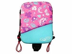 フロート プール 水遊び SwimWays Power Swimr Floater, Pink Bird, Medium