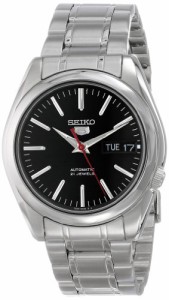 腕時計 セイコー メンズ SEIKO SNKL45 Automatic Watch for Men 5-7S Collection - Striking Black Dial wi