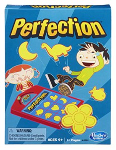 ボードゲーム 英語 アメリカ Hasbro Gaming Perfection, Popping Shapes and Pieces Game, Easter Gifts 