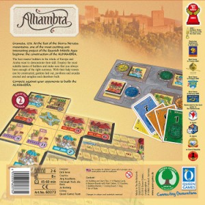 ボードゲーム 英語 アメリカ Alhambra Board Gameの通販はau Pay マーケット マニアックス Au Pay マーケット店 商品ロットナンバー