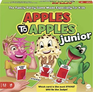 ボードゲーム 英語 アメリカ Mattel Games Apples to Apples Junior the Game of Crazy Comparisons! [Pa