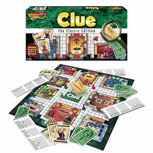 ボードゲーム 英語 アメリカ Winning Moves Games Clue Classic with 1949 Card Artwork & Suspects USA,