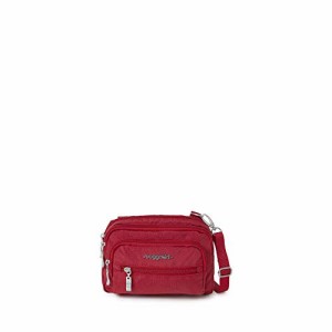 バッガリーニ アメリカ 日本未発売 Baggallini womens Triple Zip Bagg Convertible Cross Body, Appl