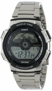 腕時計 カシオ メンズ Casio Men's AE1100WD-1A Sport Multi-Function Grey Dial Watch