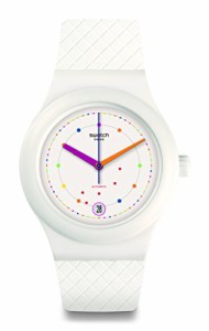 腕時計 スウォッチ メンズ Swatch Originals Automatic Movement White Dial Ladies Watch SUTW403