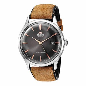 腕時計 オリエント メンズ ORIENT 'Bambino Version IV' Japanese Automatic Stainless Steel and Leather