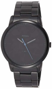 腕時計 フォッシル メンズ Fossil Men's Minimalist Quartz Stainless Steel Three-Hand Watch, Color: Bl