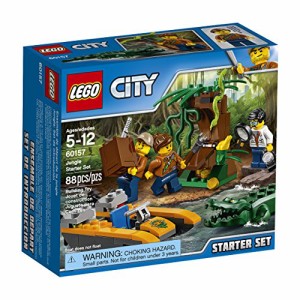 レゴ シティ LEGO City Jungle Explorers Jungle Starter Set 60157 Building Kit (88 Piece)