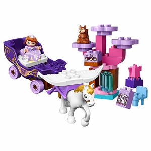 レゴ デュプロ LEGO DUPLO l Disney Sofia The First Magical Carriage 10822 Large Building Block Toy for 2-