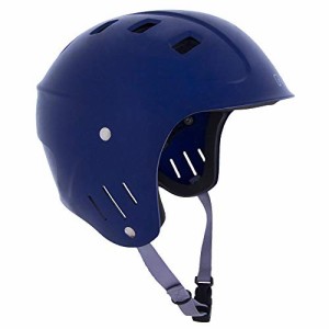 ウォーターヘルメット 安全 マリンスポーツ NRS Chaos Full-Cut Kayak Helmet-Blue-S