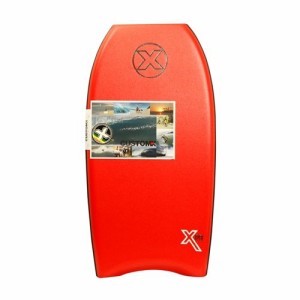 ボディボード マリンスポーツ Custom X Titan XPE Crescent Tail Bodyboard (Red, 41)