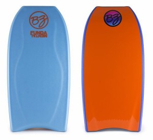 ボディボード マリンスポーツ BZ Fundamental 42-43" Bodyboard - Choose Size and Color (Lt. Blue/Ora