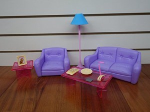 24012 NEW FANCY LIFE DOLL HOUSE FURNITURE LIVING Room With Entertainment