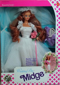 90年代　バービー　Barbie wedding day  Midge