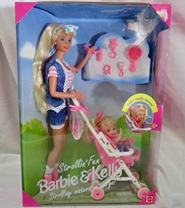 バービー バービー人形 チェルシー Mattel Strollin' Fun Barbie & Kelly