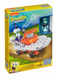 メガブロック スポンジボブ 組み立て Mega Bloks Spongebob Squarepants Squidward Racer Playset