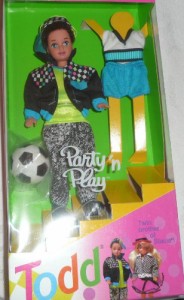 バービー バービー人形 チェルシー Barbie - Party 'n Play TODD Doll Twin Brother of Stacie (1992)