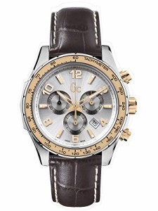 腕時計 ゲス GUESS GUESS Men's Chronograph Quartz Watch with Leather Strap X51005G1S
