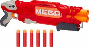 Nerf ナーフ エヌストライク メガ ダブルブリーチブラスター B9597 オレンジトリガー ショットガン