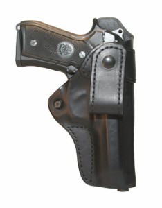 海外正規品 並行輸入品 アメリカ直輸入 BLACKHAWK Leather Inside-the-Pants Black Holster, Size 1