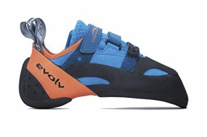 海外正規品 並行輸入品 アメリカ直輸入 Evolv Sports Men s Shaman Climbing Shoe BLUE ORANGE 4