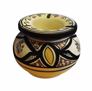 灰皿 海外モデル アメリカ Ceramic Ashtrays Hand Made Moroccan smokeless Ceramic Vivid Colors Small