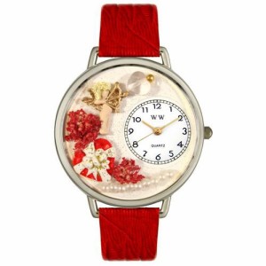 腕時計 気まぐれなかわいい プレゼント Whimsical Gifts Valentine Cupid 3D Watch | Silver Finish