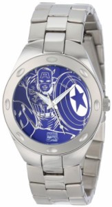 腕時計 マーベルコミック アメコミ Marvel Men's W001057 Fortaleza Captain America Watch