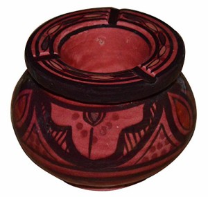 灰皿 海外モデル アメリカ Ceramic Ashtrays Hand Made Moroccan smokeless Ceramic Vivid Colors Small