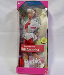 バービー バービー人形 Barbie March of Dimes Walk America 1997 by Mattel