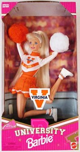 バービー バービー人形 大学 Barbie University Virginia Cheerleader Doll