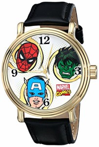 腕時計 マーベルコミック アメコミ Marvel Adult Vintage Analog Quartz Watch