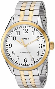 腕時計 タイメックス メンズ Timex Men's TW2R48100 Briarwood Two-Tone Stainless Steel Expansion Band