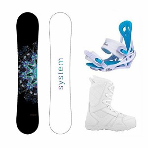 スノーボード ウィンタースポーツ システム Package-System MTNW Women's Snowboard-144 cm-Siren