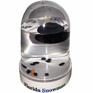 スノーグローブ 雪 置物 The Original Florida Melted Snowman snowglobe