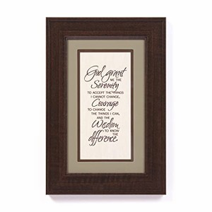 壁飾り インテリア タペストリー James Lawrence 'Serenity Prayer' Inspirational Framed Wall Art - 