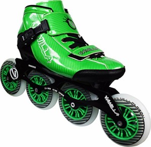 インラインスケート 海外正規品 並行輸入品 VNLA Carbon Speed Inline Skates Green 2