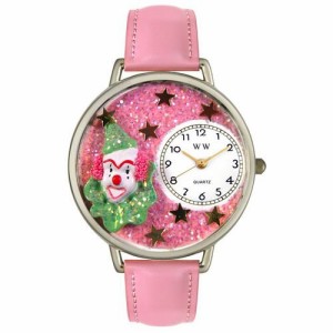 腕時計 気まぐれなかわいい プレゼント Whimsical Gifts Pink Glitter Clown 3D Watch Collection |
